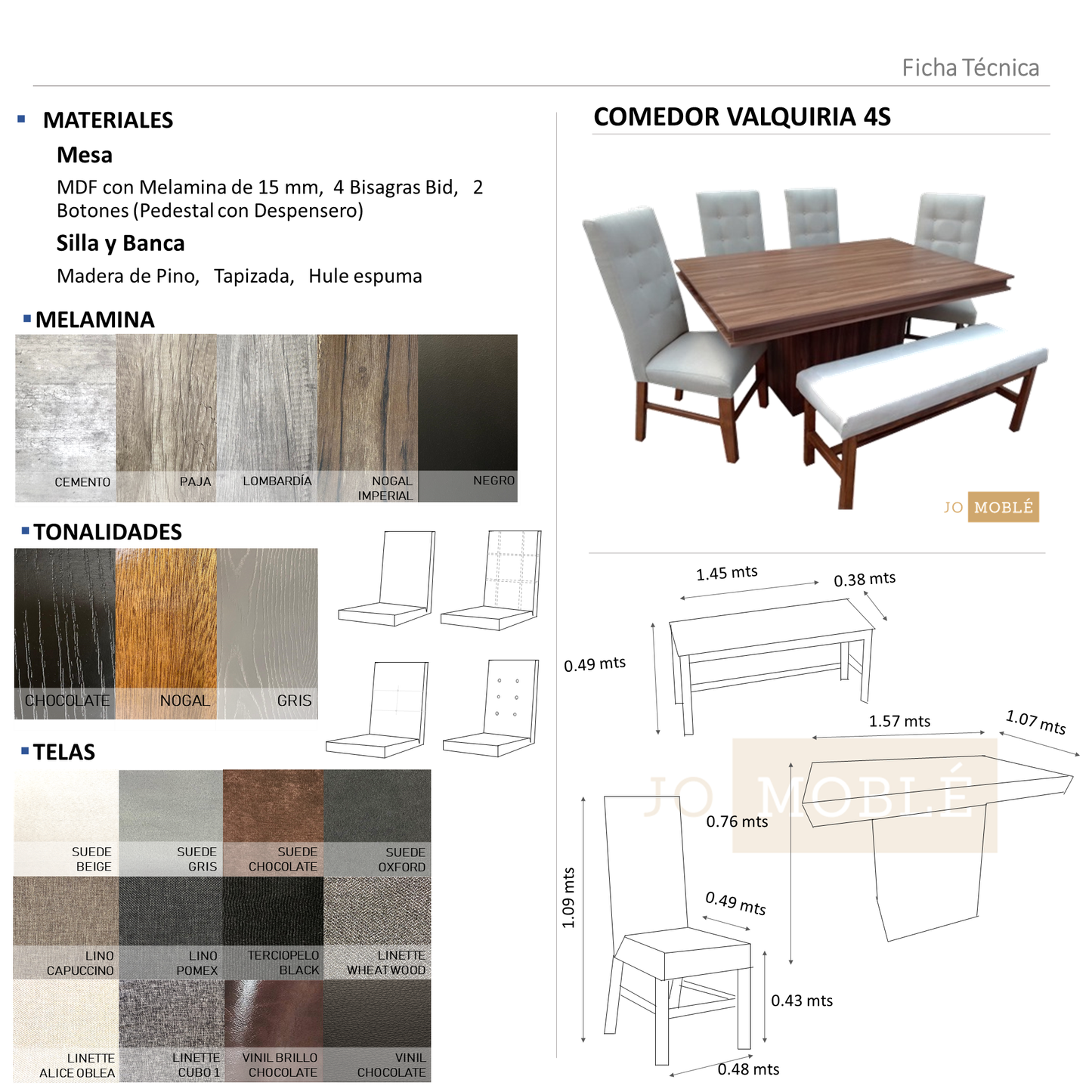 Comedor Valquiria 4S