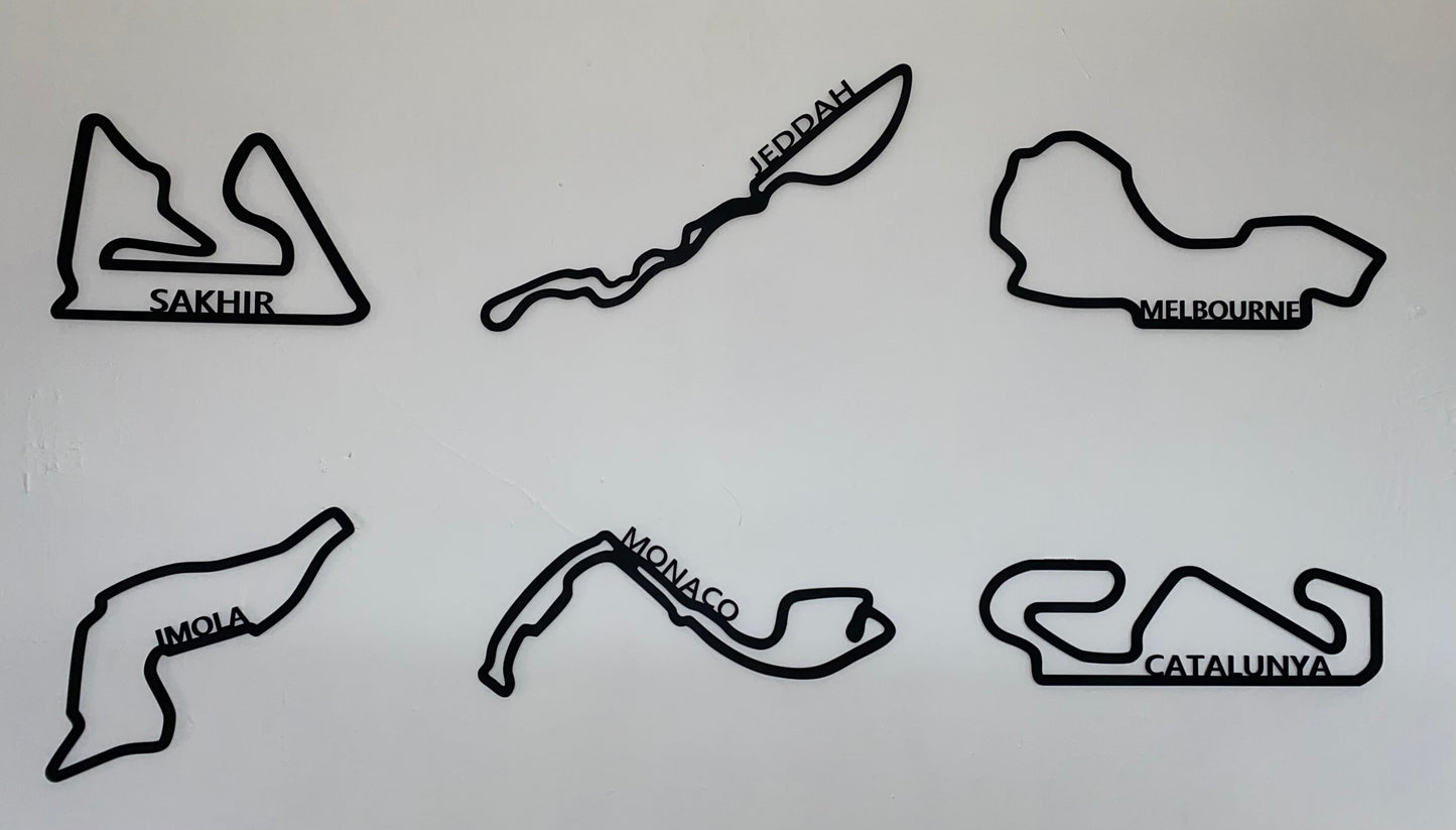 Circuitos de la F1 Temporada 2024