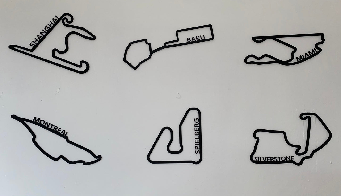 Circuitos de la F1 Temporada 2024