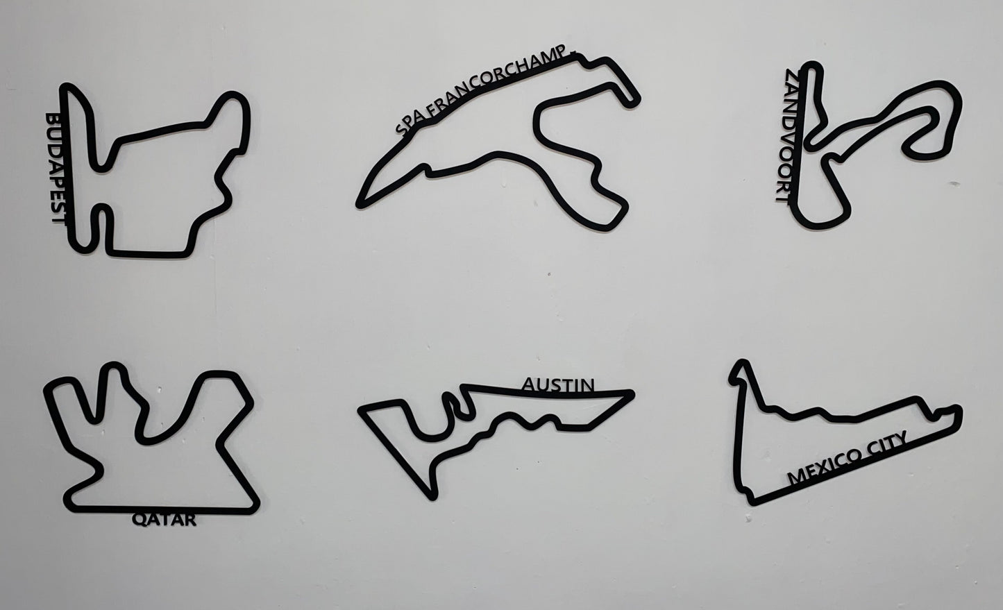 Circuitos de la F1 Temporada 2024