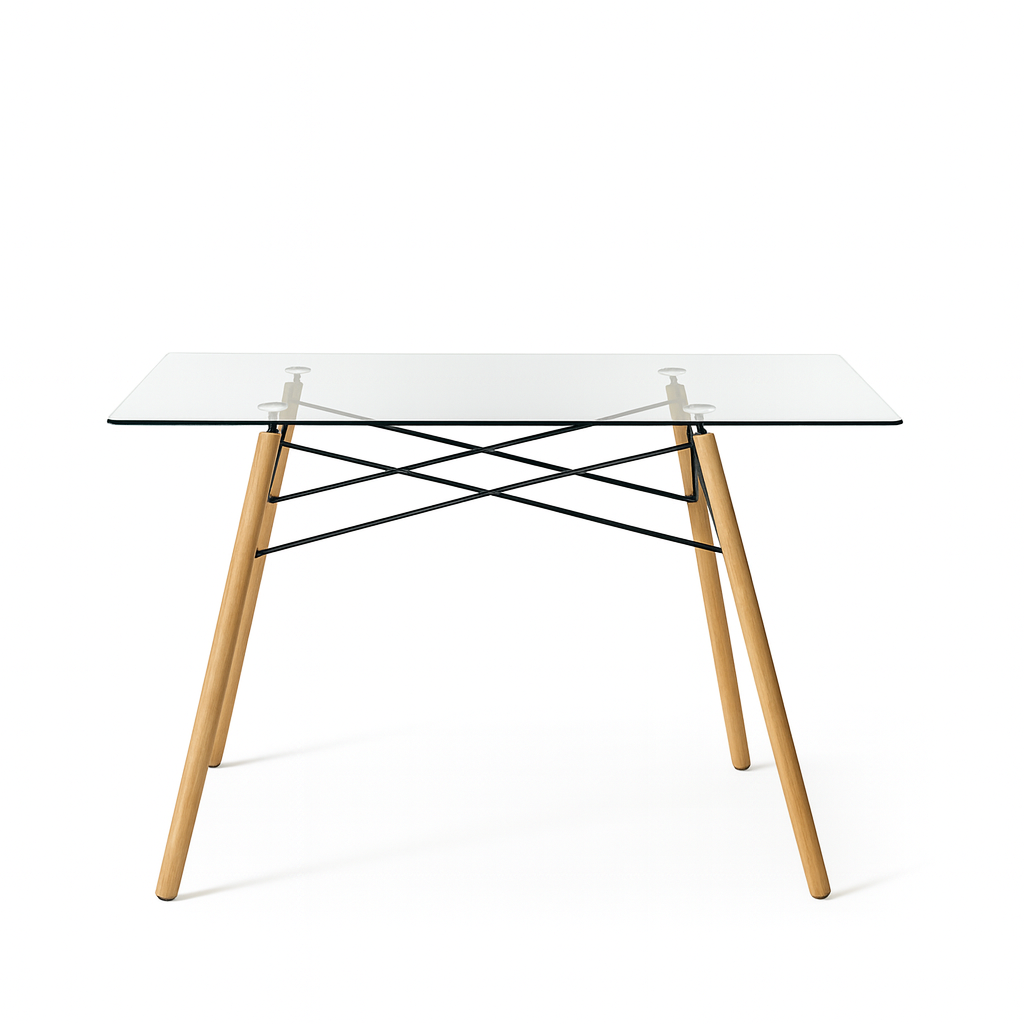 Mesa Jalisco Rectangular de Cristal