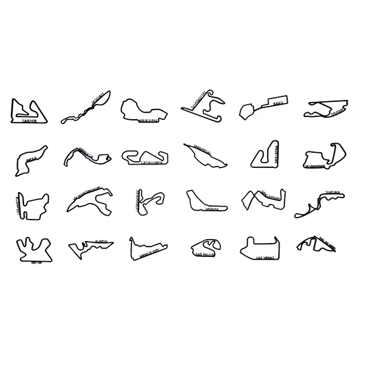 Circuitos de la F1 Temporada 2023