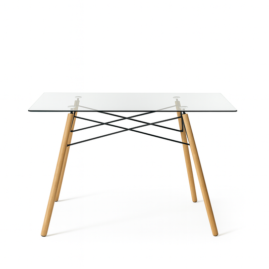 Mesa Jalisco Rectangular de Cristal