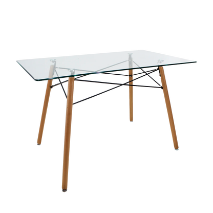 Mesa Jalisco Rectangular de Cristal